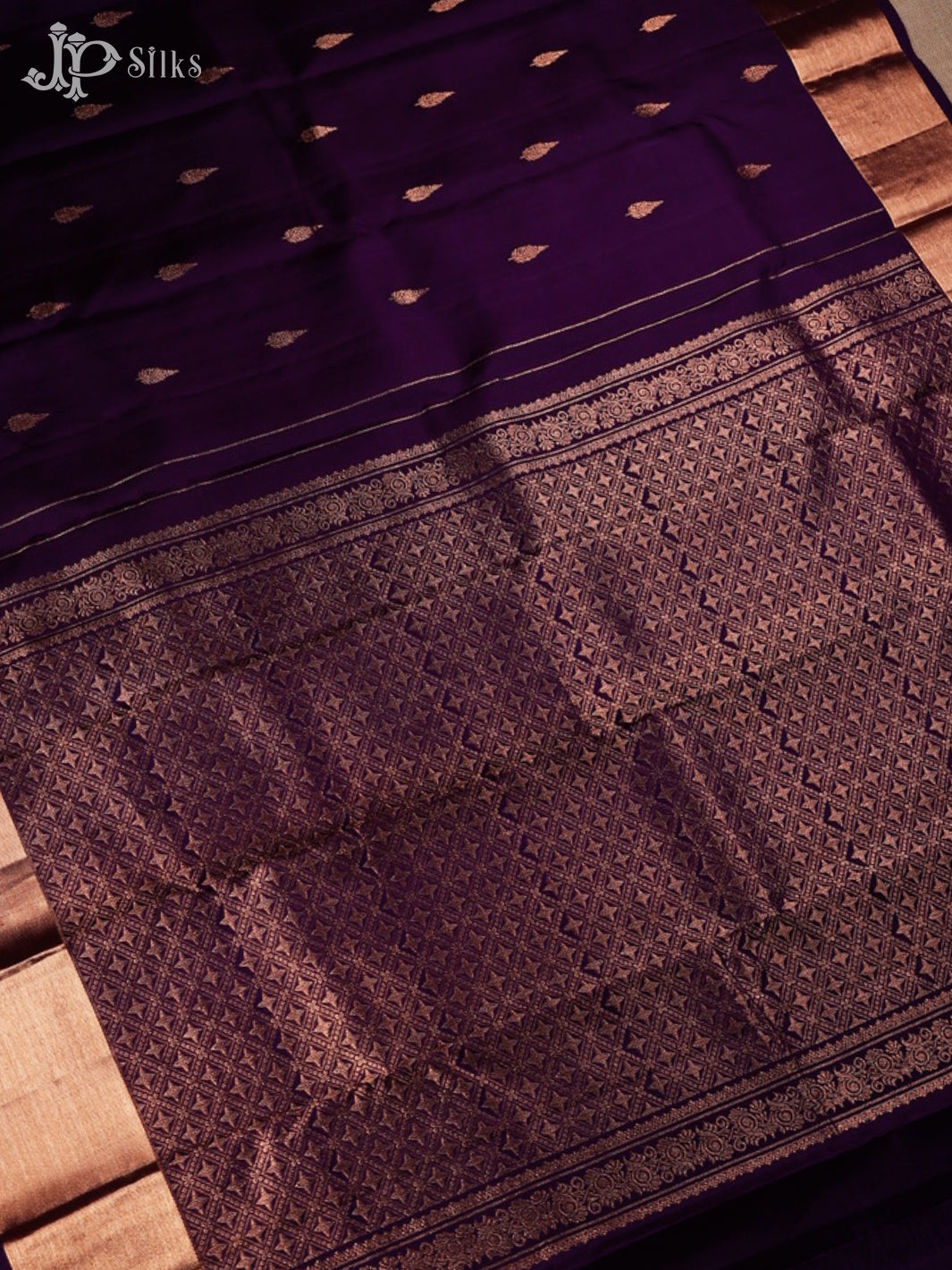 Deep Wine Kanchipuram Silk Saree - F2453