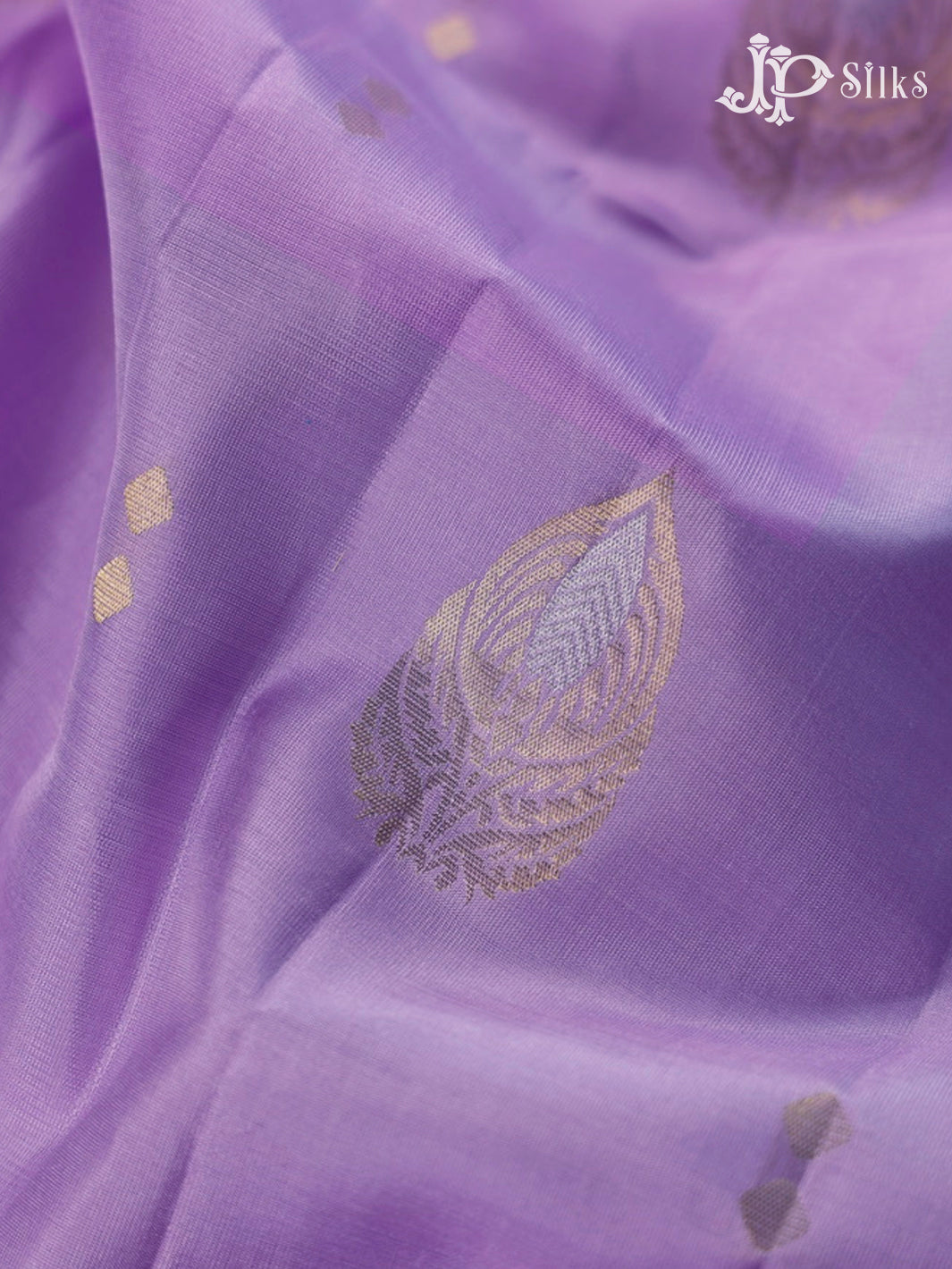 Lavender And Teal Green Soft Silk Saree - F3518