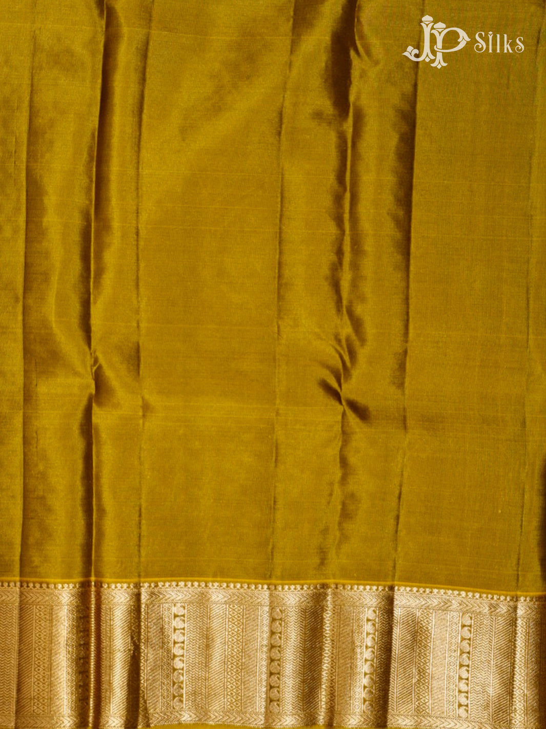 Dark Navy & Mustard Yellow Pure Silk Mix Saree - G369-view7