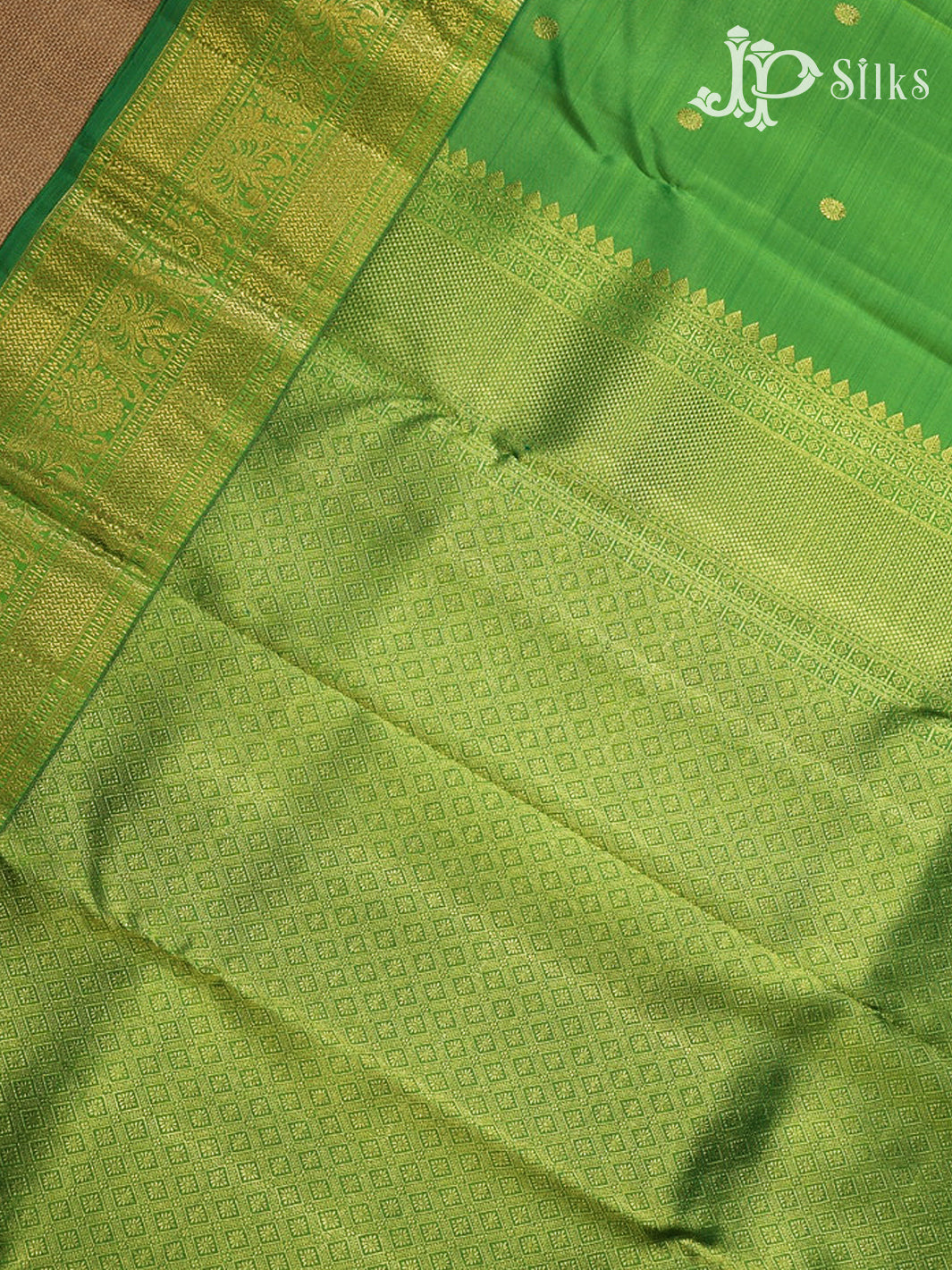 Light Green Kanchipuram Silk Saree - G846