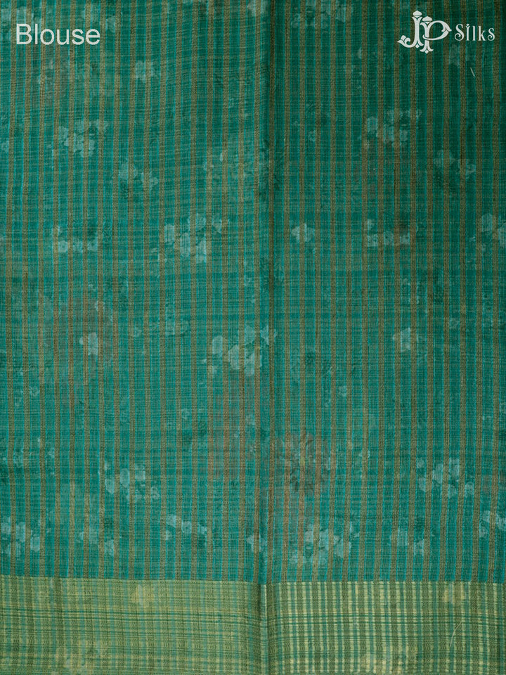 Ramar Green Semi Tussar Saree - D675