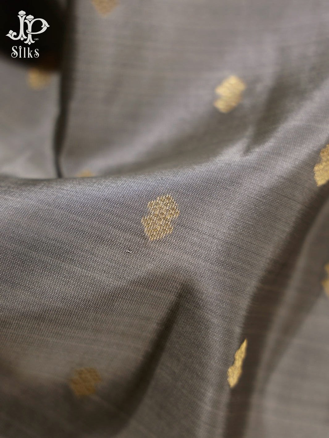 Grey & Maroon Pure Silk Mixed Saree - G328 - view3