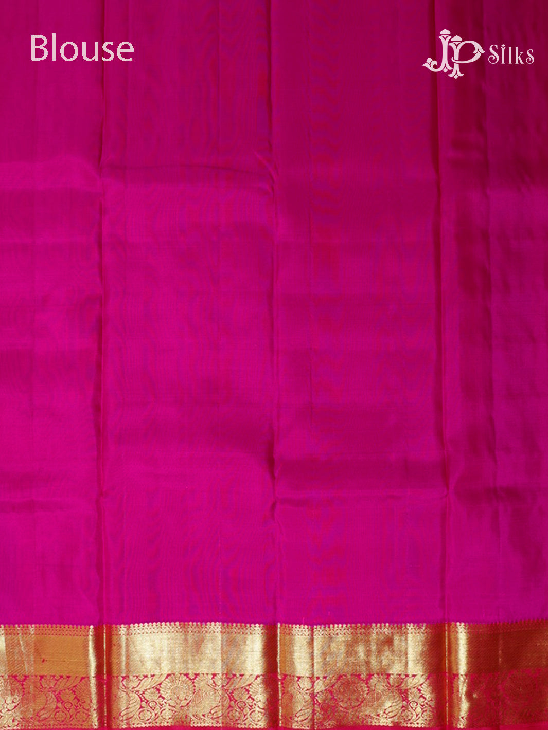 Parrot Green & Rani Pink Kanchipuram Silk Saree - A3287-view7