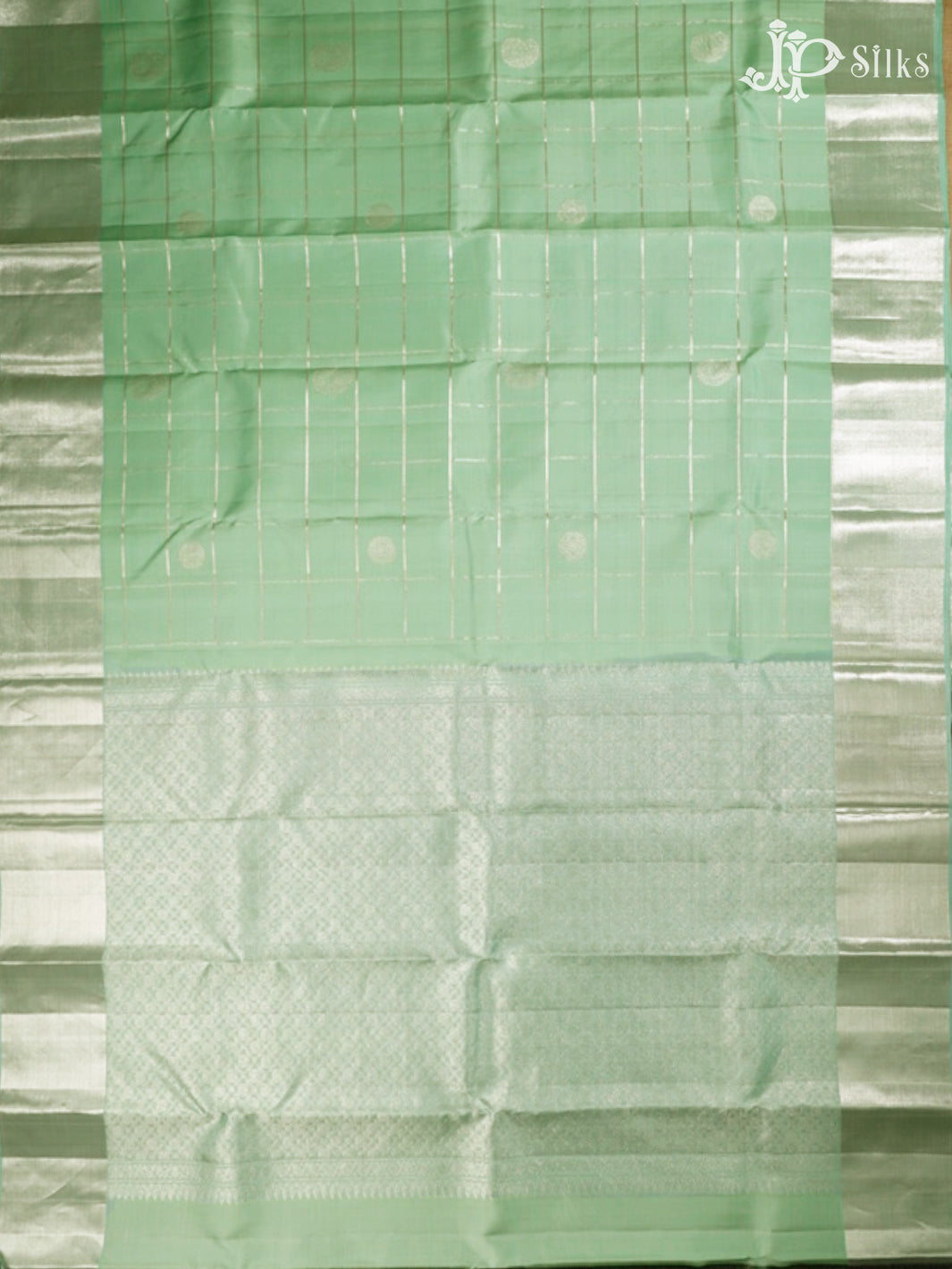 Pastel Green Kanchipuram Silk Saree - G832-view5