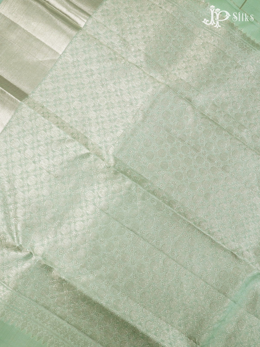 Pastel Green Kanchipuram Silk Saree - G832-view6