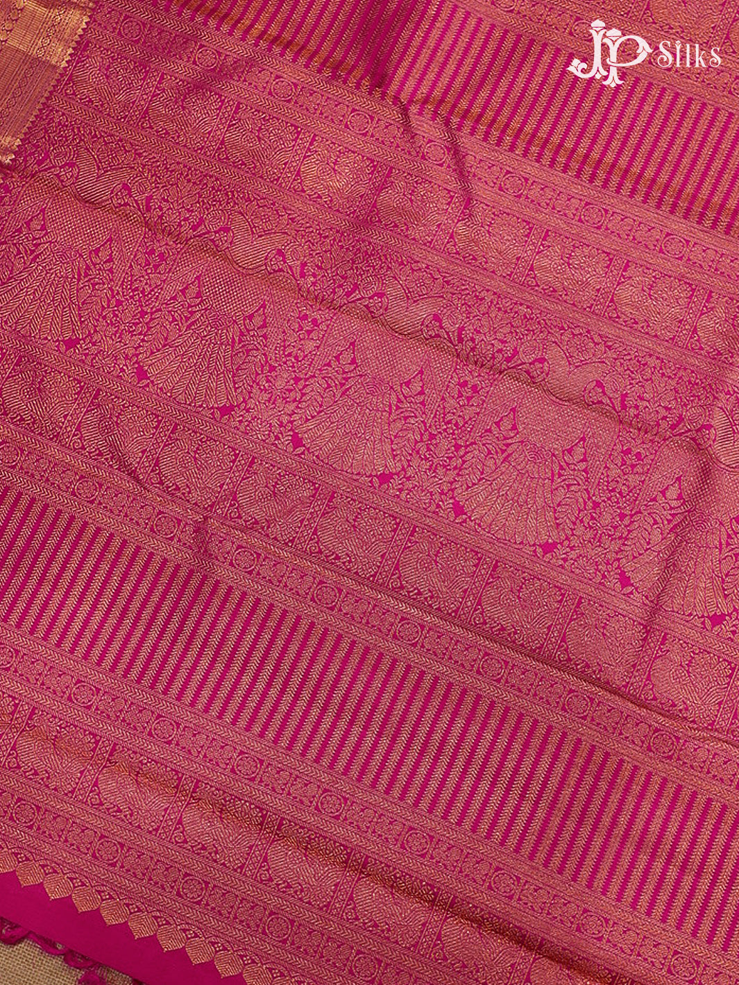 Pink Bridal Kanchipuram Pure Silk Saree - G208
