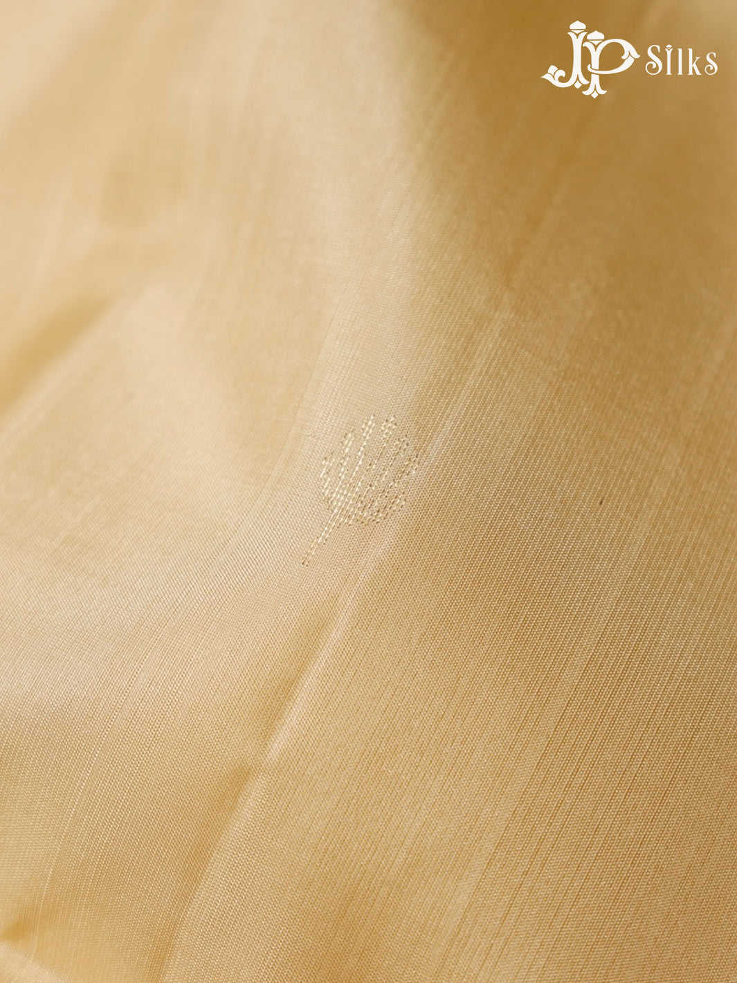 Off White and Mustard Soft Silk Saree - G424 “View7”