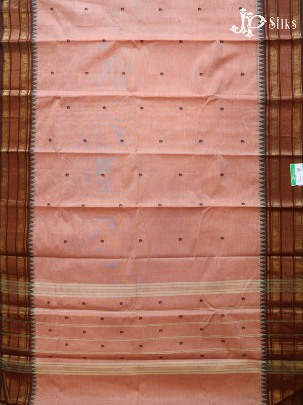 Pale mauve Theni Cotton Saree - G887