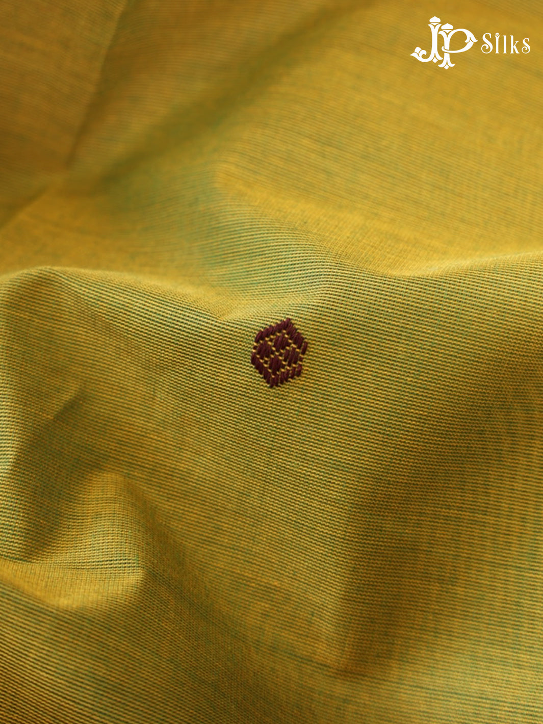 Mustard Green Theni Cotton Saree - G896