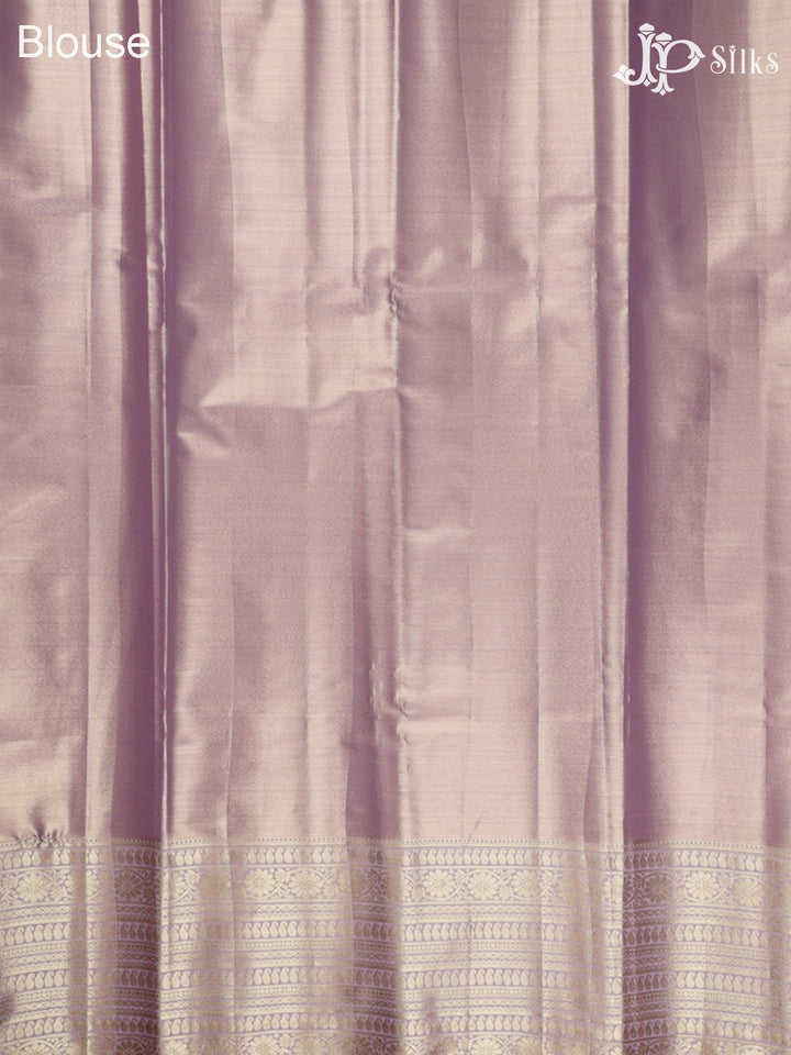 Pista Green And lavender Art Silk Saree - F2997