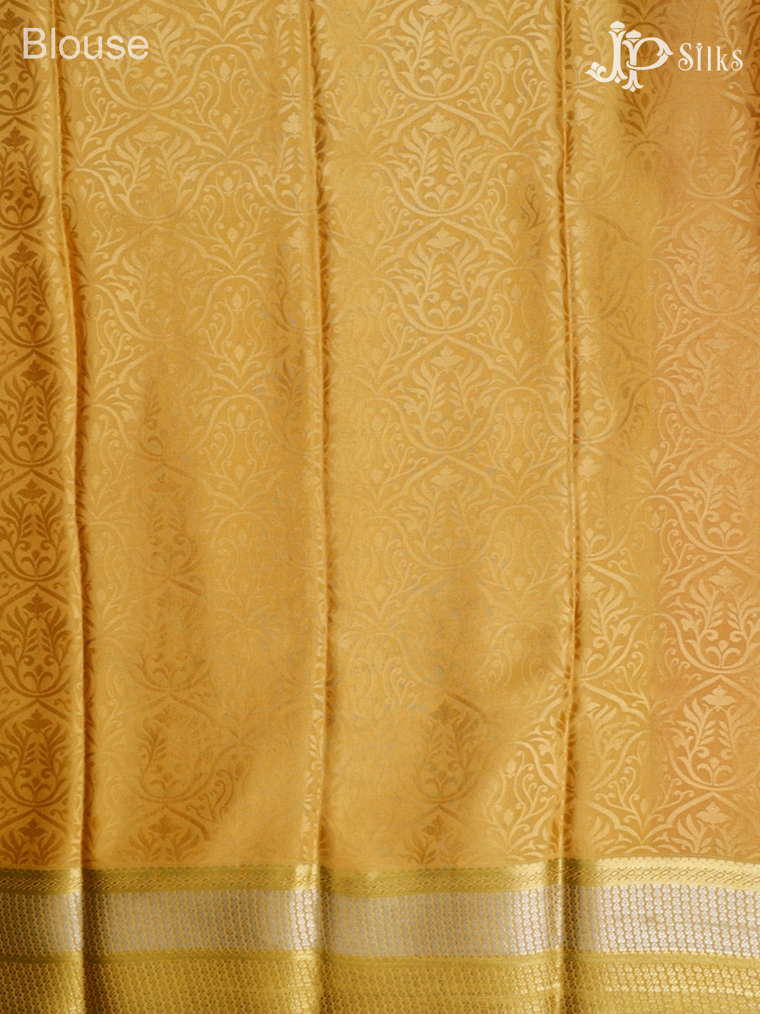 Red And Beige Gold Mysore Silk Saree - D4759