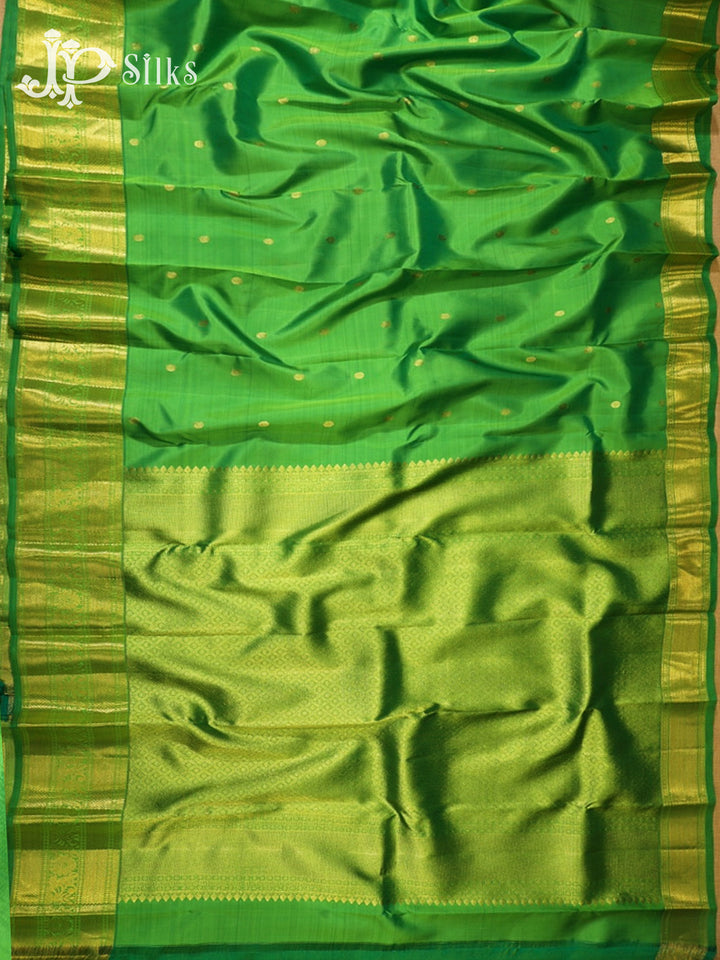 Light Green Kanchipuram Silk Saree - G846