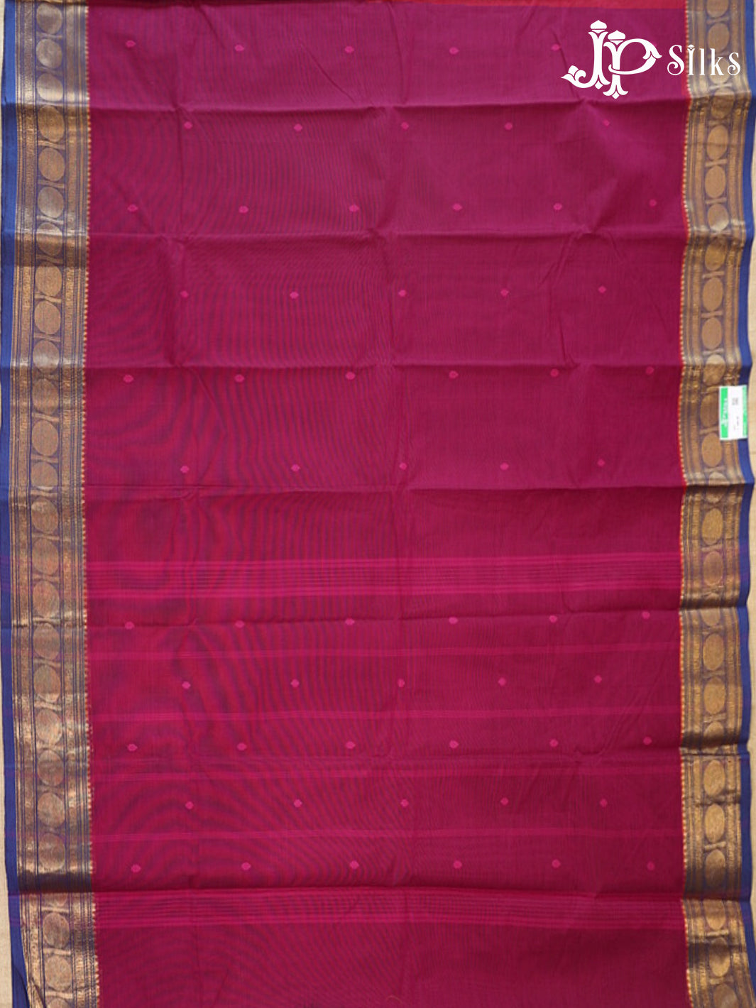 Dark Pink Theni Cotton Saree - G902