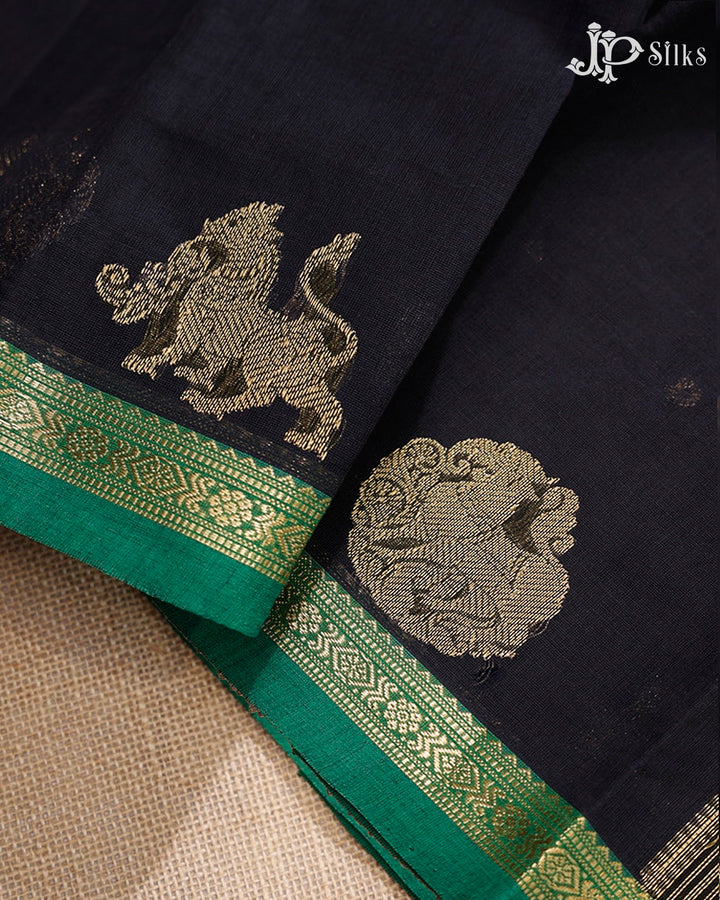Black blue Kanchi Cotton H27