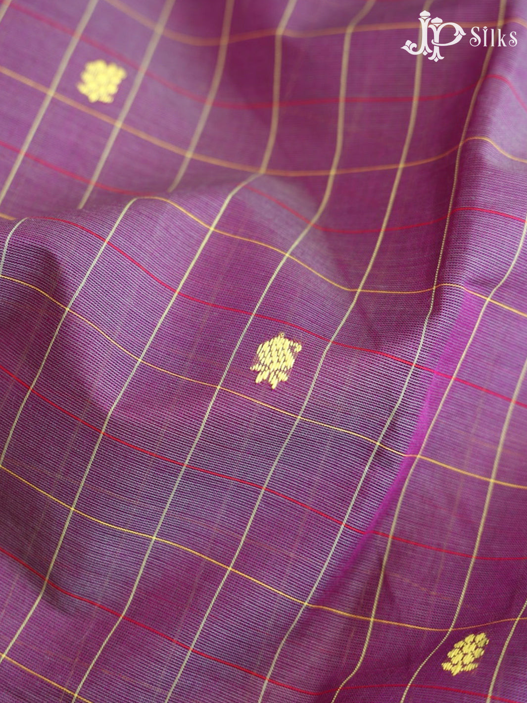 Lilac Theni Cotton Saree - G877