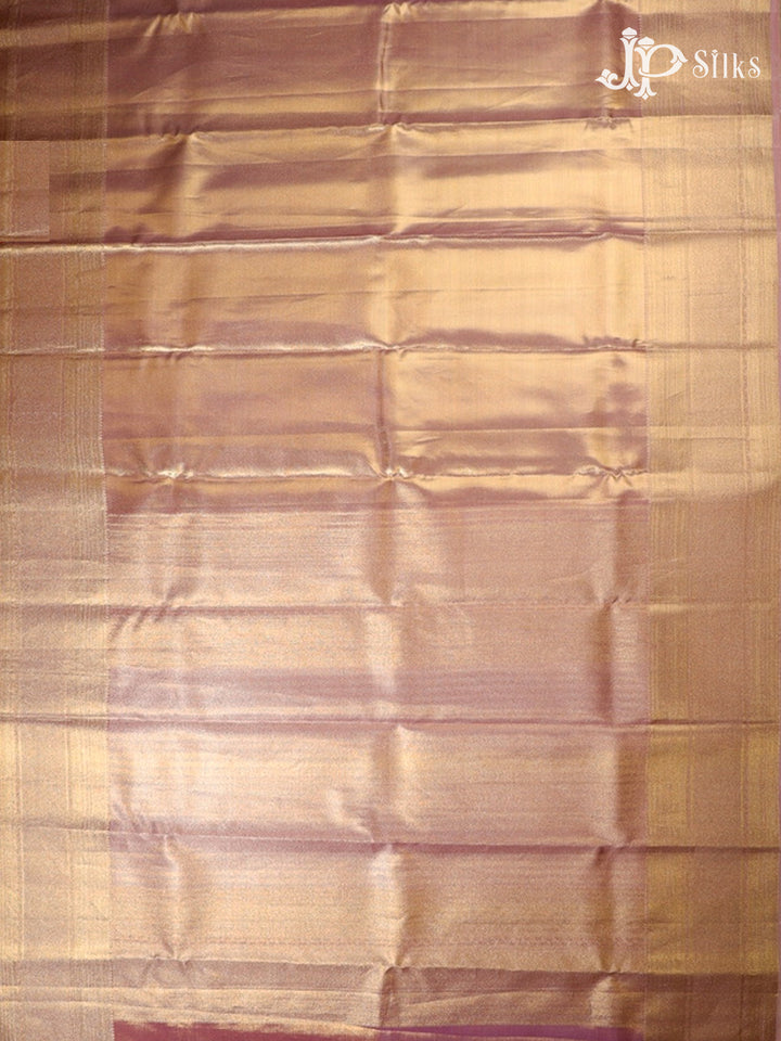Bucolic Baby Pink Kanchipuram Silk Saree - G353 “View3”