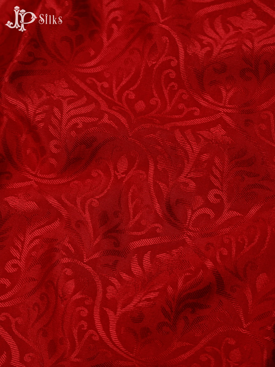Red And Beige Gold Mysore Silk Saree - D4759