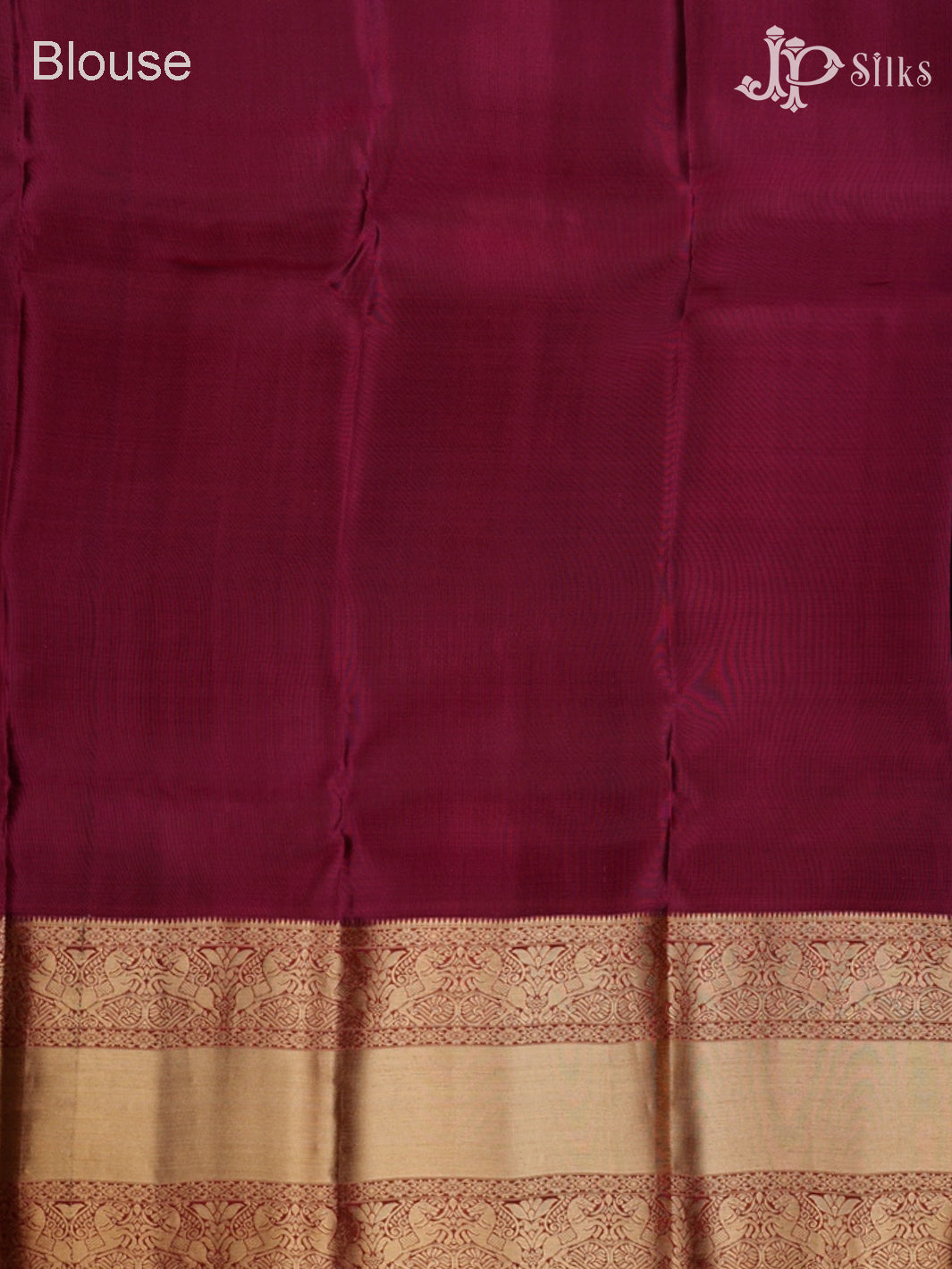 Black And Magenta Pink Pure Silk Mixed Saree - F3614
