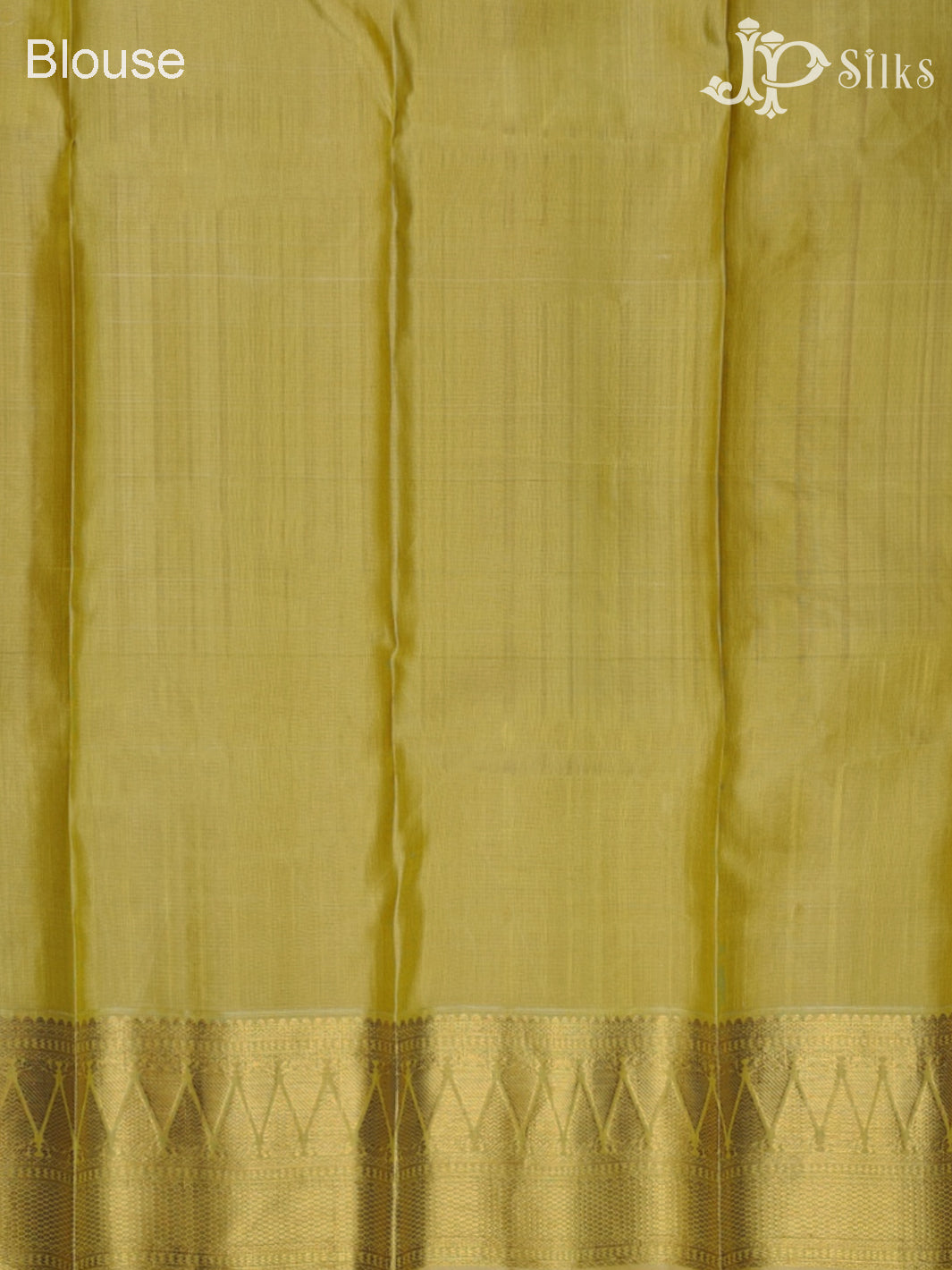 Gold Kanchipuram Silk Saree - D6746 - View 7