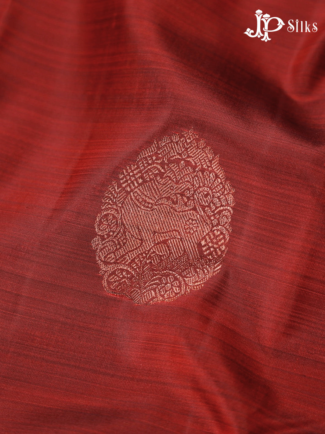Maroon Dharmavaram Silk Saree - D752