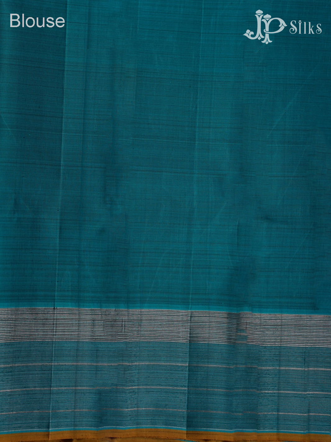 Sea Blue Kanchipuram Silk Saree - E5119 - View 7