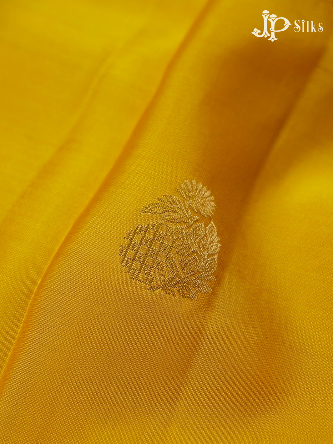 Yellow And Brown Pure Silk Mixed Saree - F3559