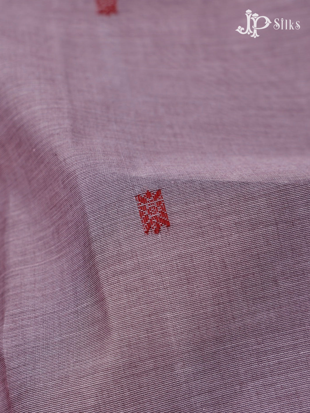 Pale Pink Cotton Saree - G69