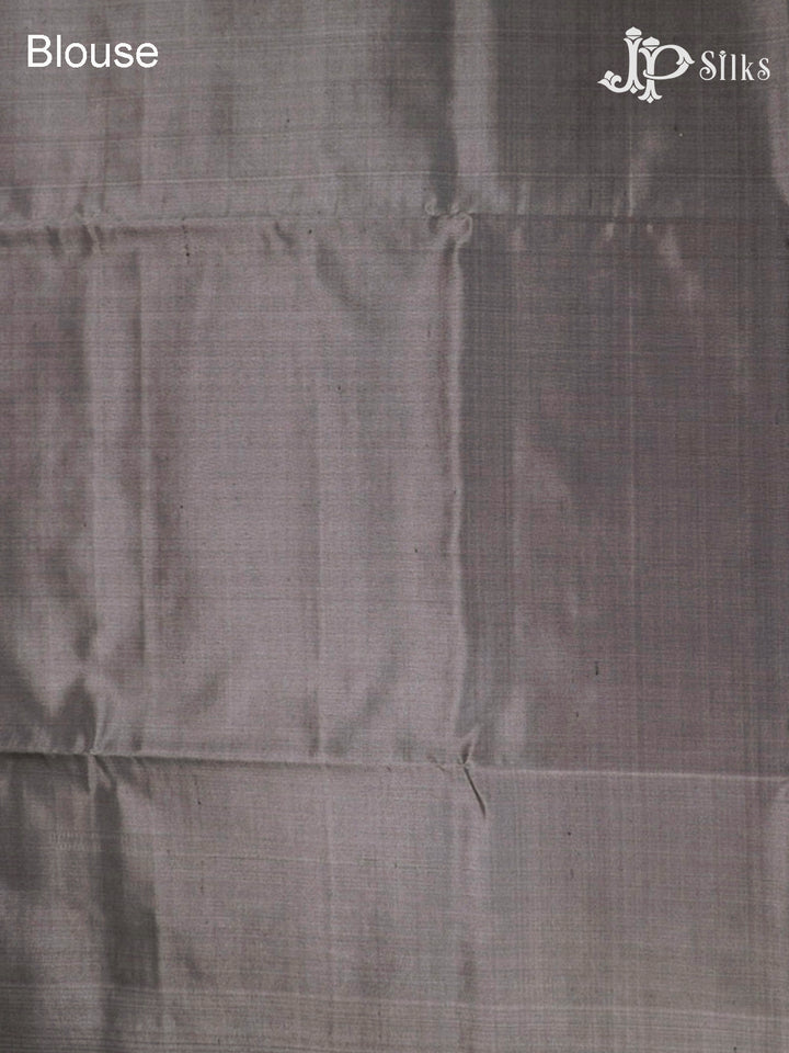 Black Soft Silk Saree - F2450