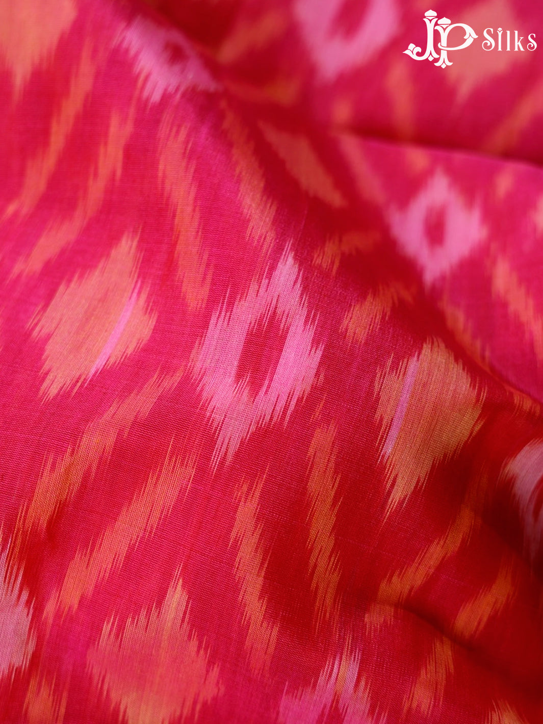 Pink and Mustard Kora Cotton Saree - G341