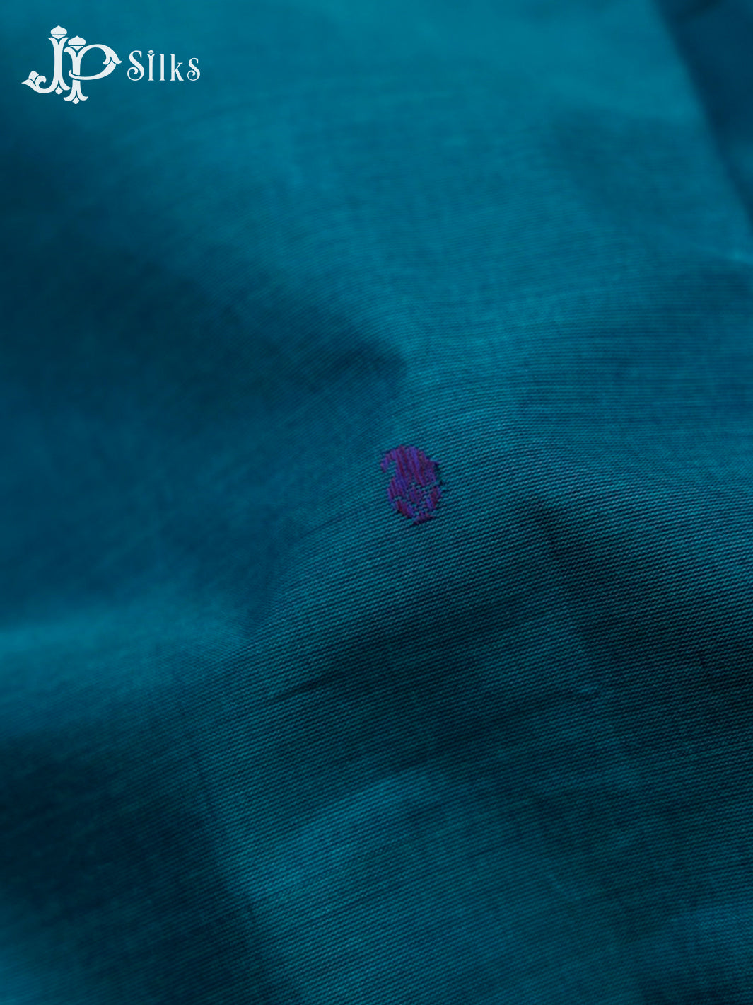 Peacock Green & Ink Blue Theni Cotton Saree - G755