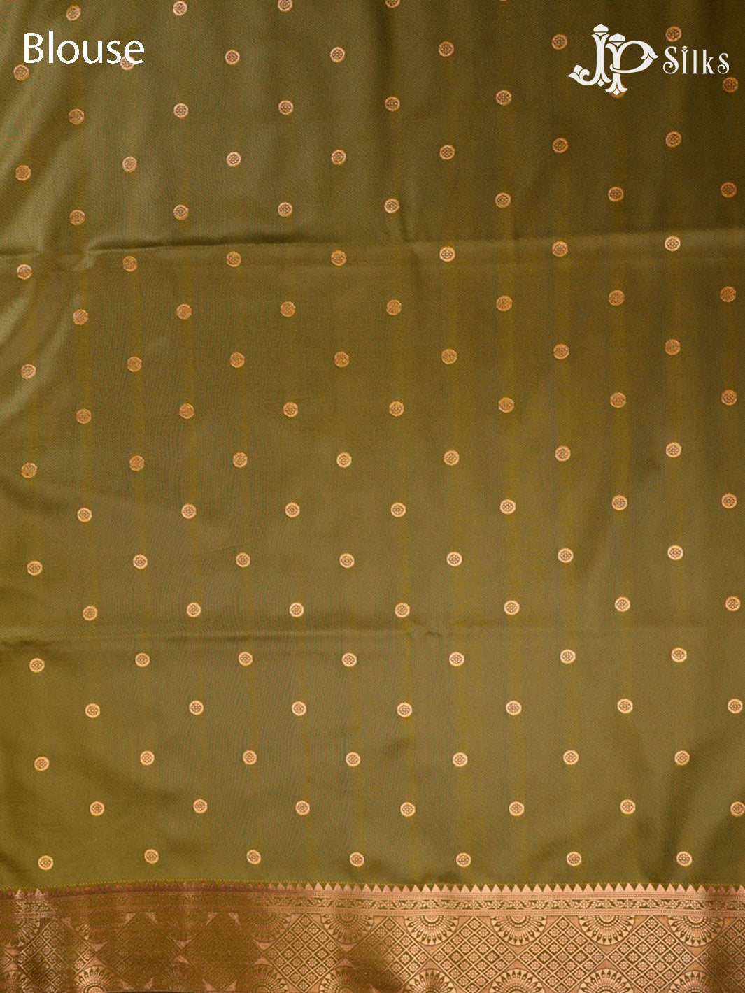 Green & Olive Green Semi Soft Silk Saree - F3590-view8