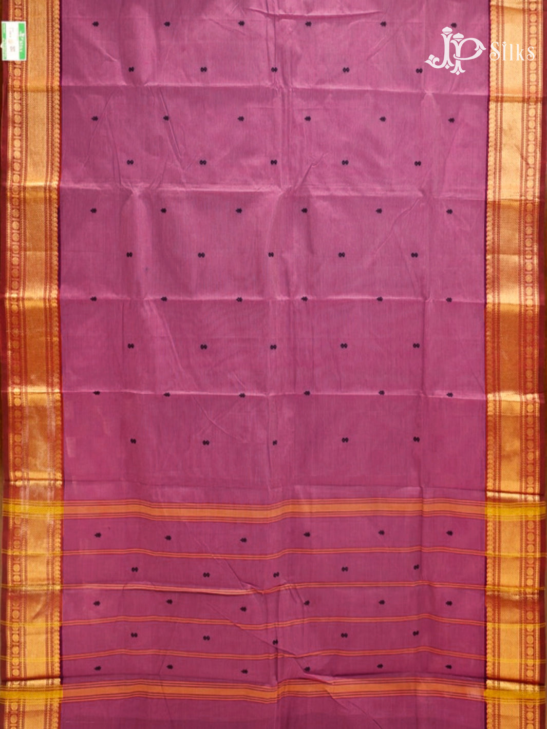 Purple Theni Cotton Saree - G745-View2