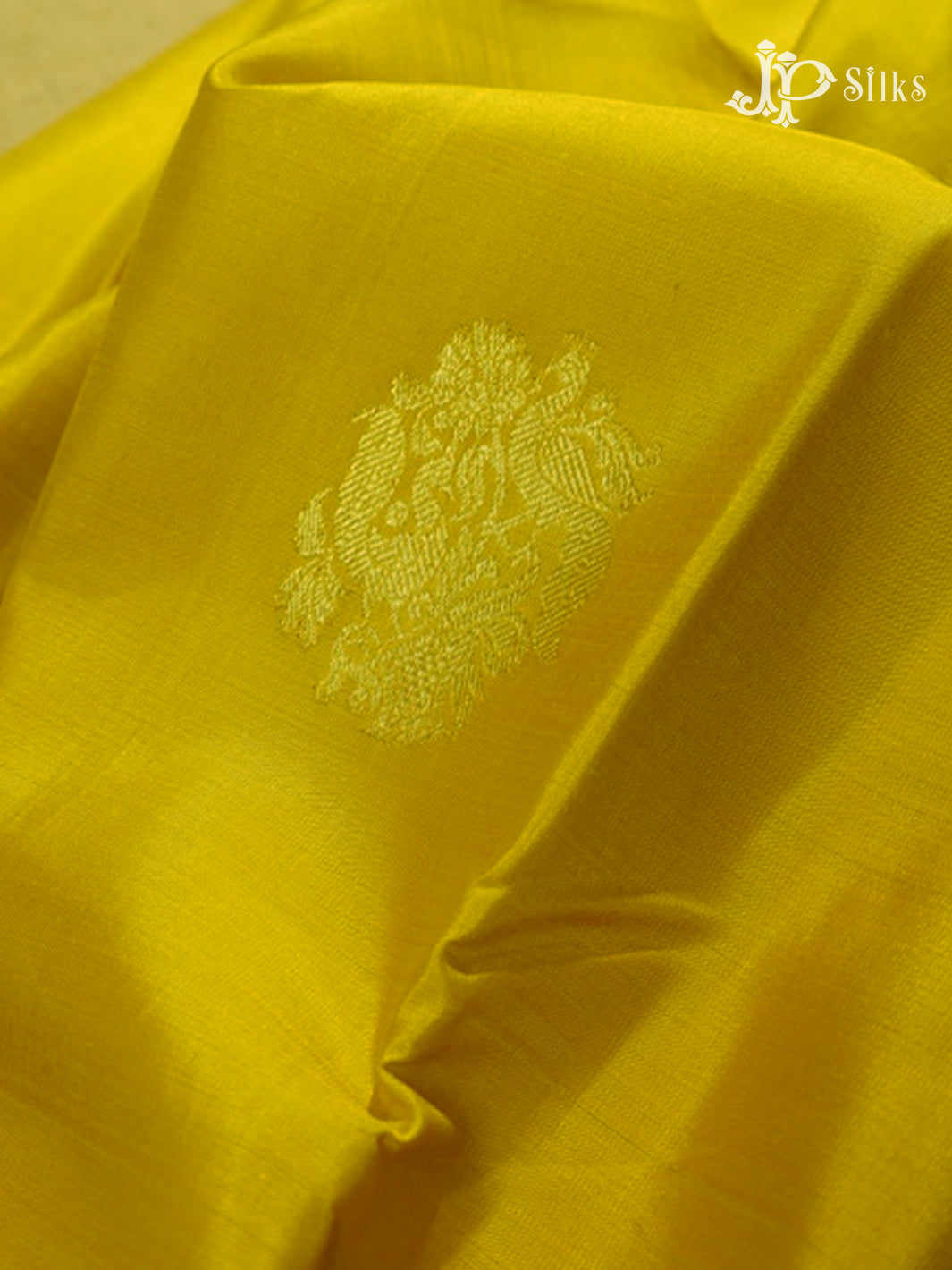 Mustard Yellow & Baby Pink Kanchipuram Silk Saree - F2330-view3