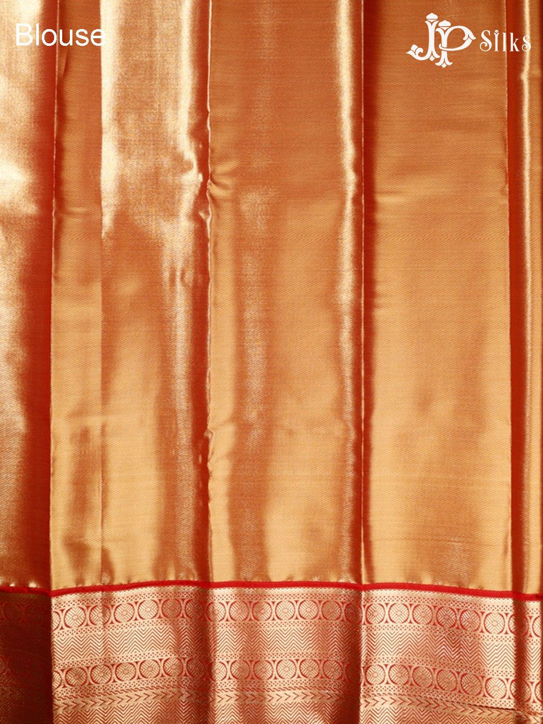 Rust Pink and Red Art Silk Saree - G303
