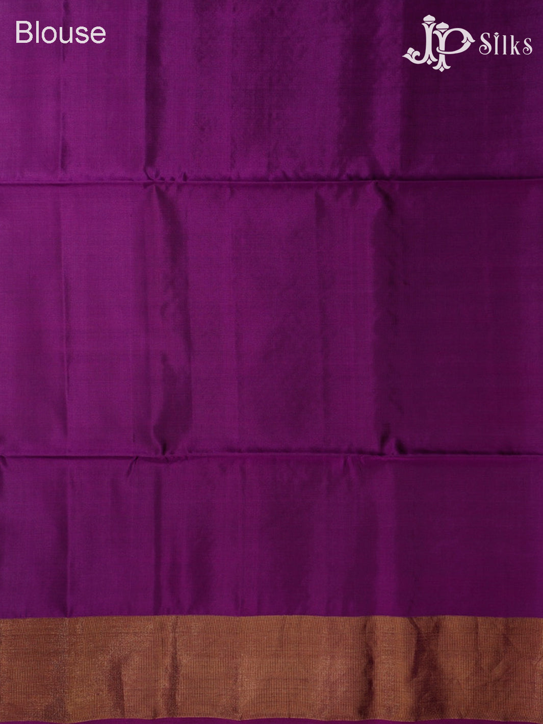 Medium Spring Green and Violet Soft Silk Saree - E5100 - view7