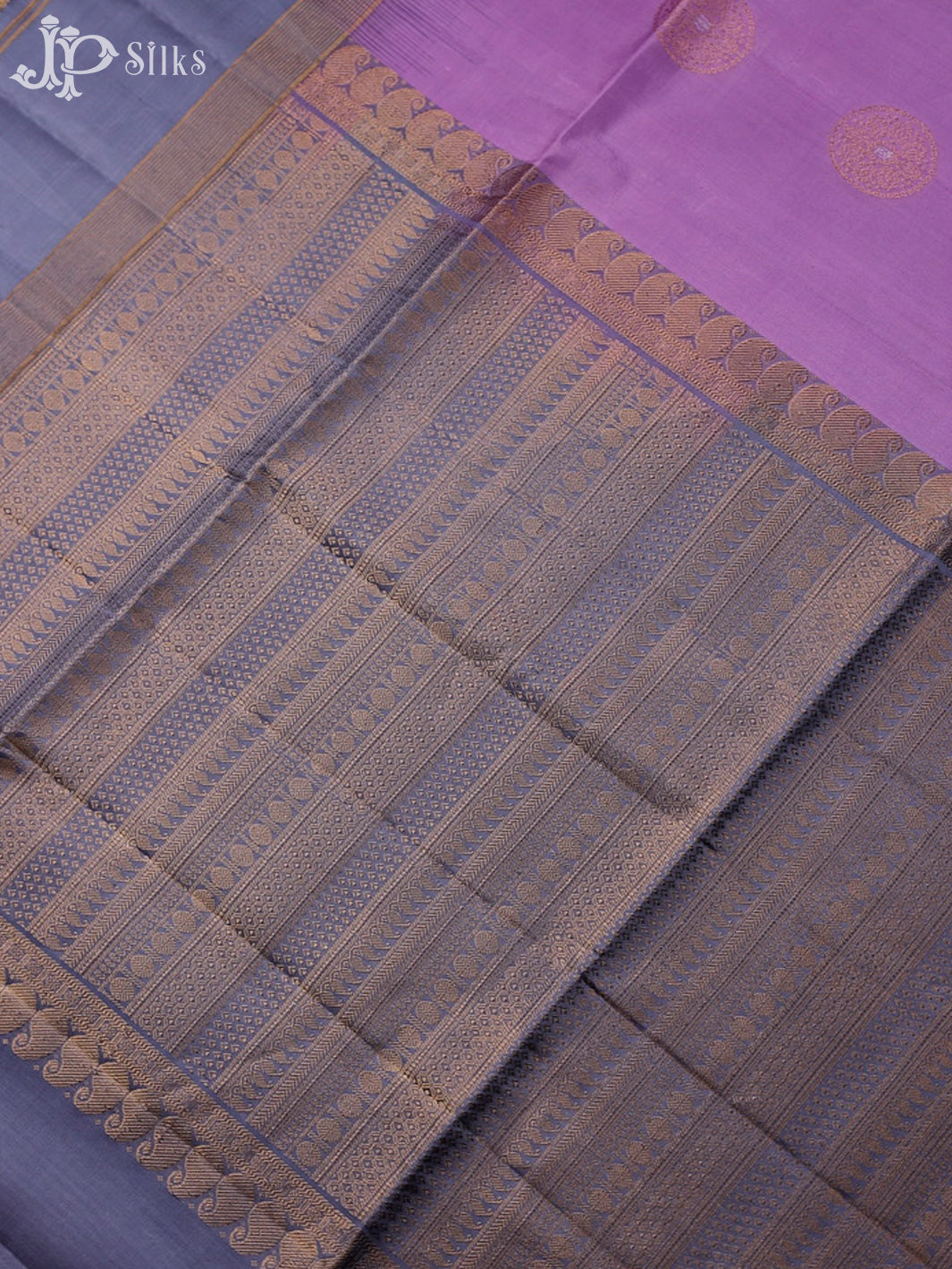 Lavender Pink Soft Silk Saree - F2745