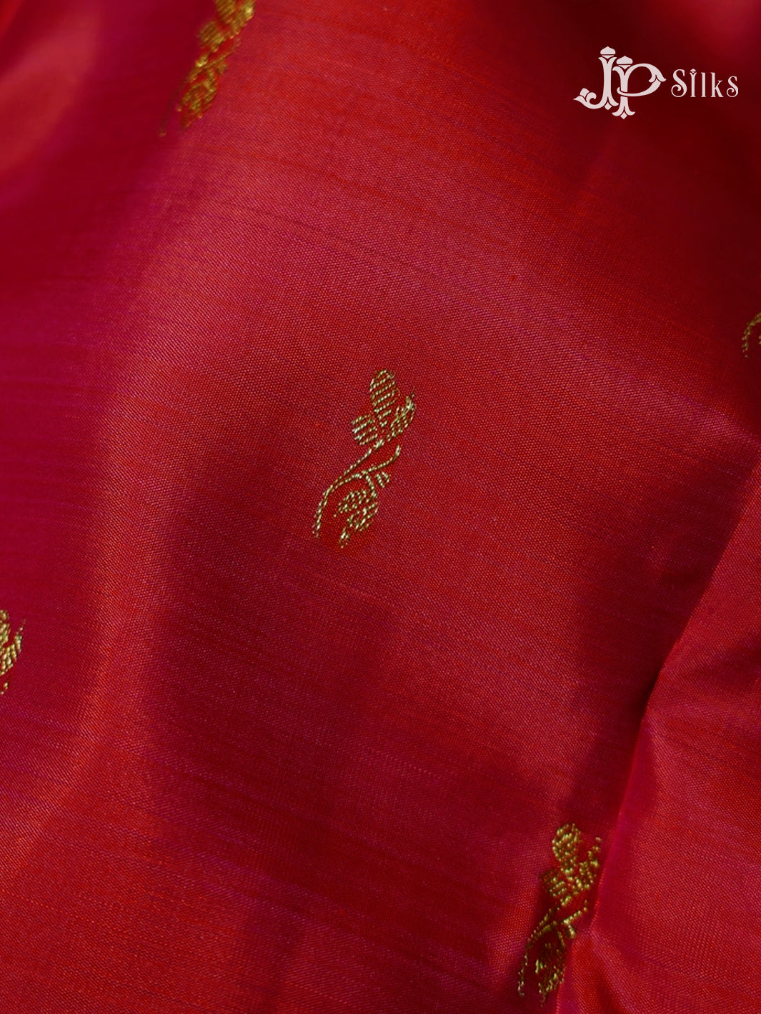 Reddish Pink & Golden Mustard Kanchipuram Silk Saree - F3373-view-4