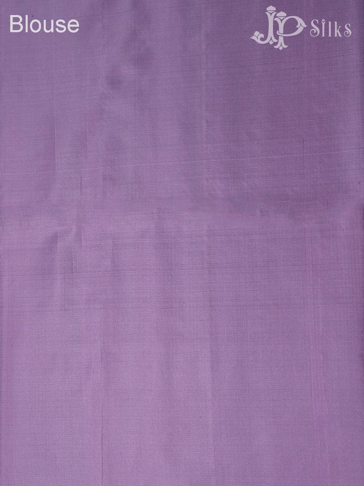 Dark Purple with Light Purple Soft Silk Saree - E4544 - View 8