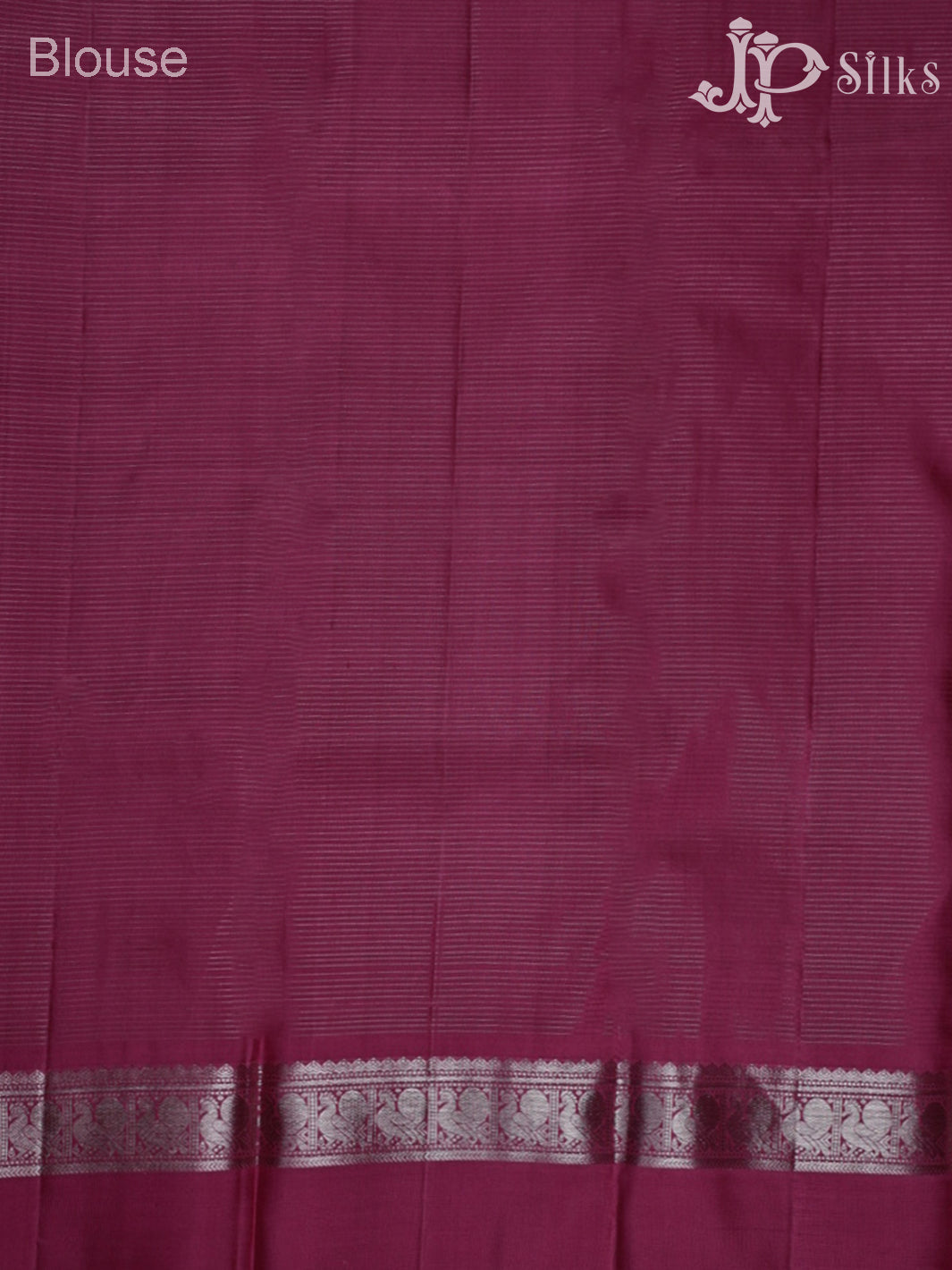 Magenta with Bottle Green Kanchipuram Silk Saree - F2339 - View 7