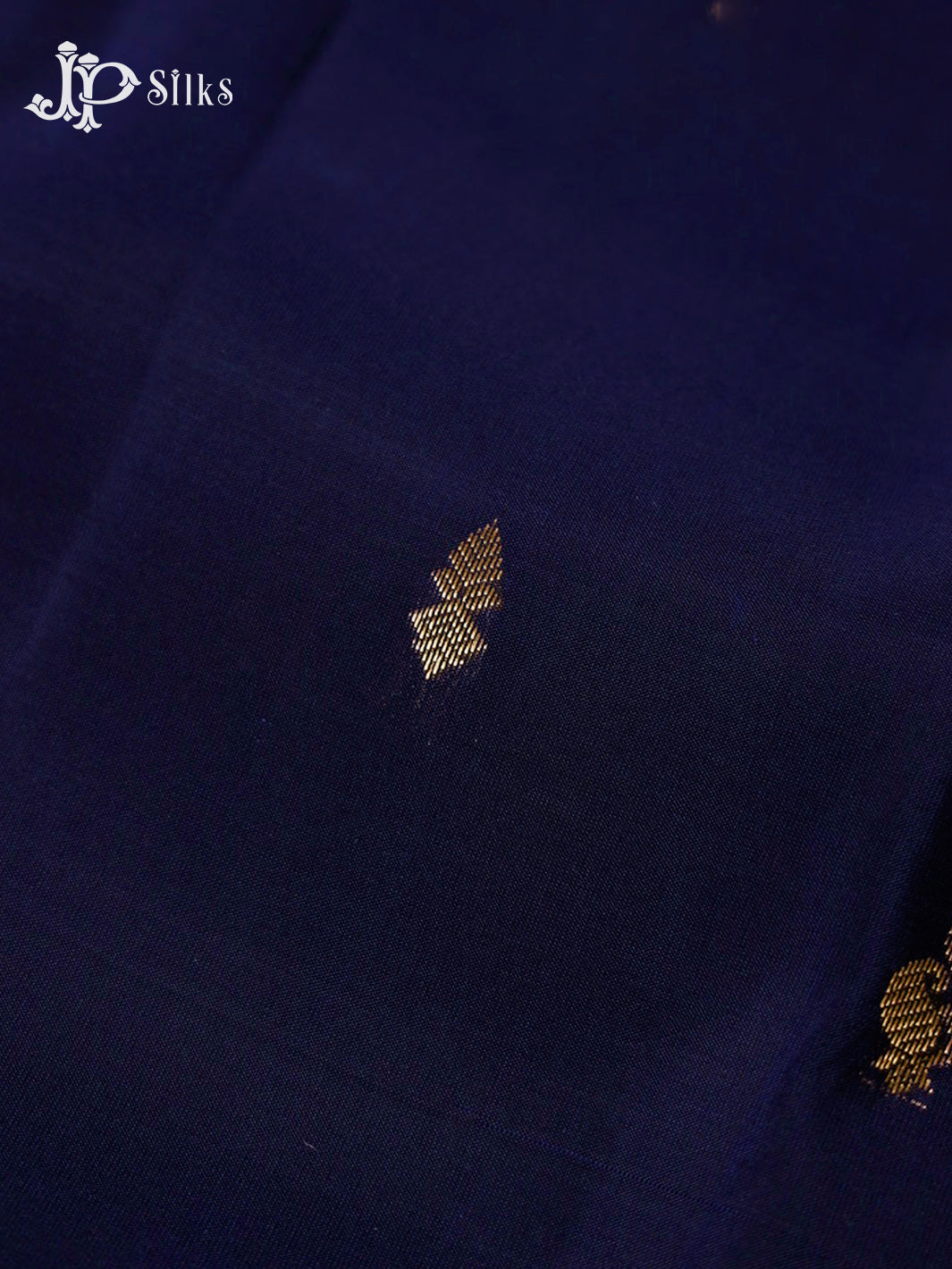 Ink Blue And Teal Blue Pure Silk Mixed Saree - G64