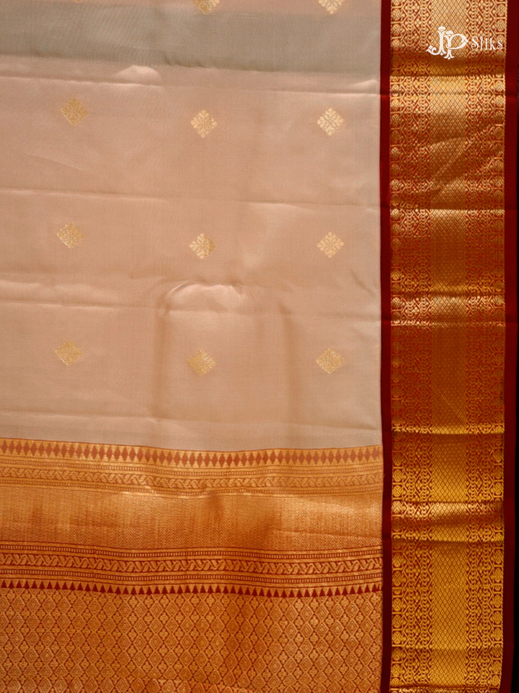 Crepe Pink & Maroon Pure Silk Mix Saree -G840-view-5