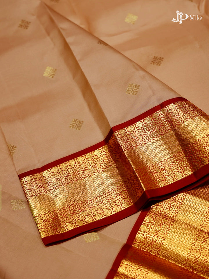 Crepe Pink & Maroon Pure Silk Mix Saree -G840-view-2