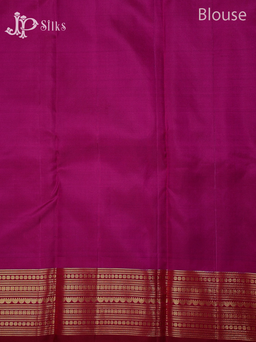 Reddish Pink & Purple Kanchipuram Silk Saree - G365-view7