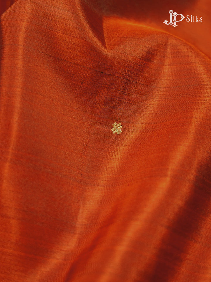 Rust Brown Kanchipuram Silk Saree - G811-view3