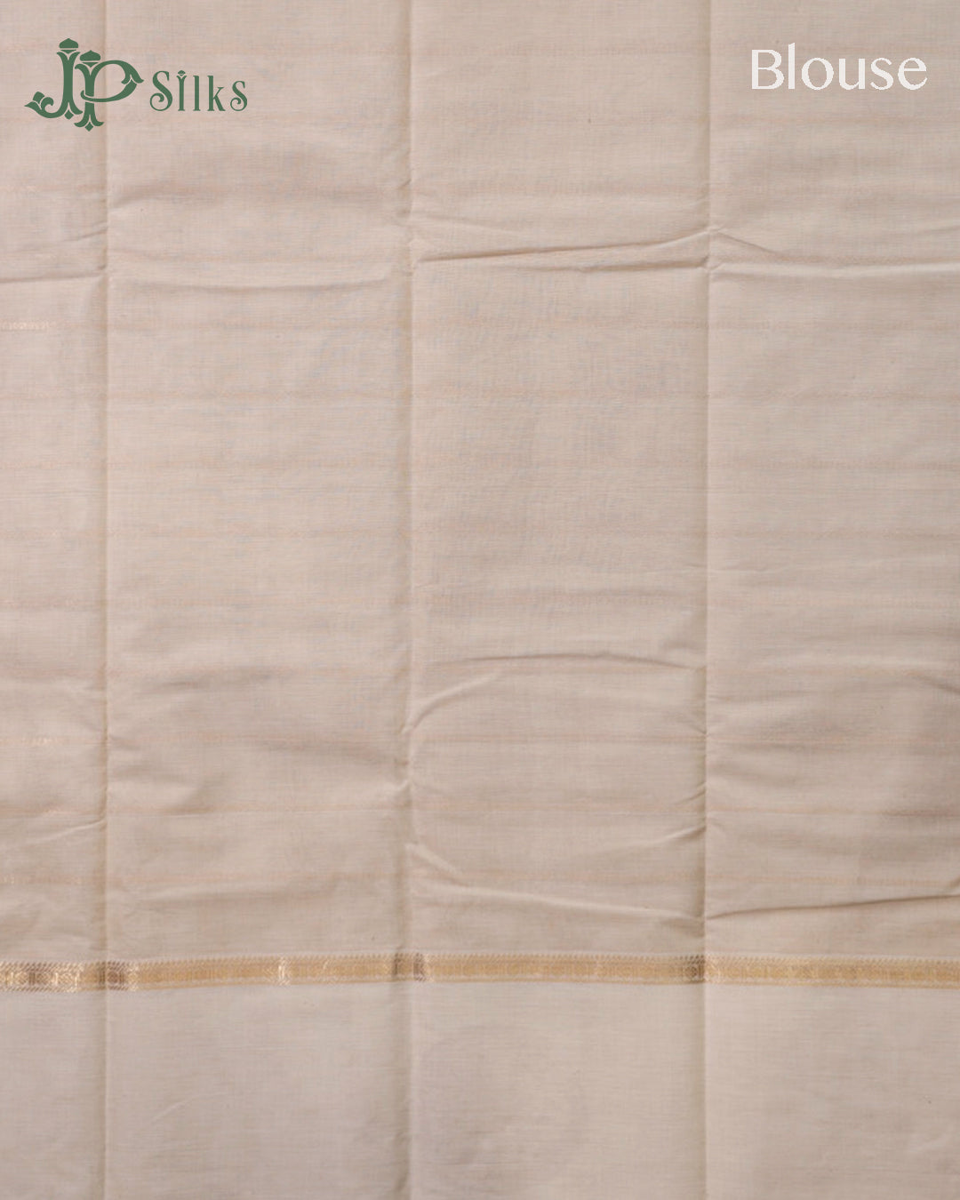 Half White Kanchi Cotton Saree H31
