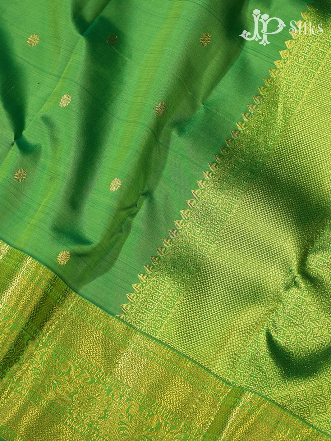 Light Green Kanchipuram Silk Saree - G846