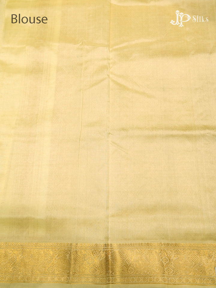 Deep Violet Blue Silk Cotton Saree - G546-view5