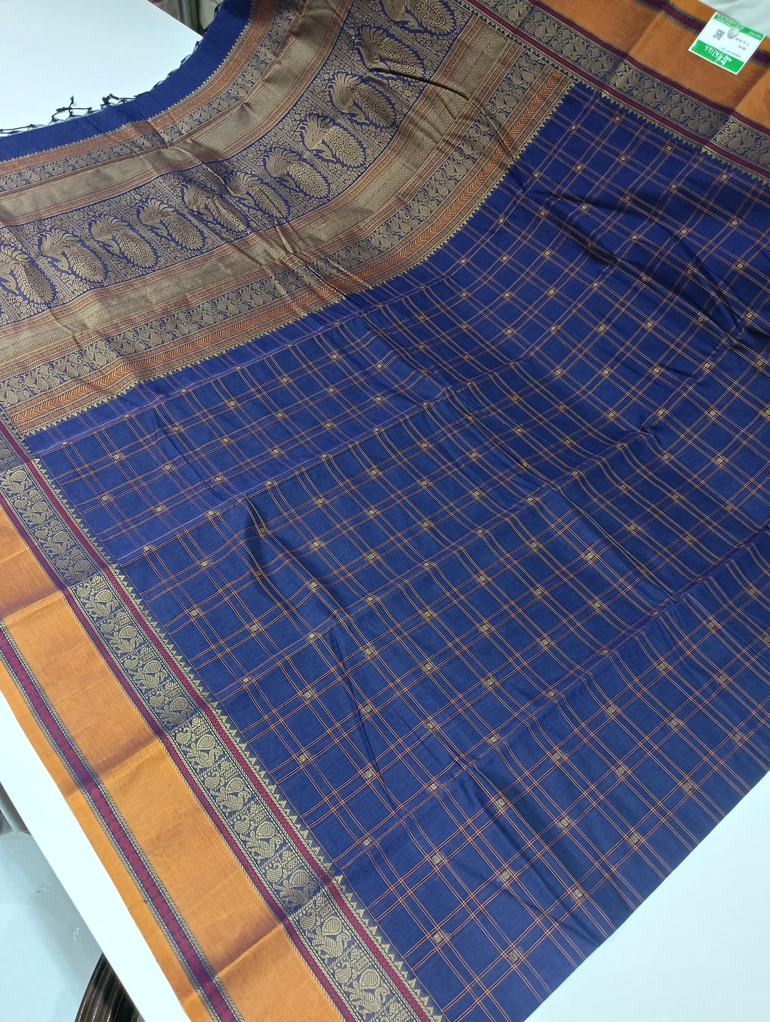 Kanchi cotton saree - D9729
