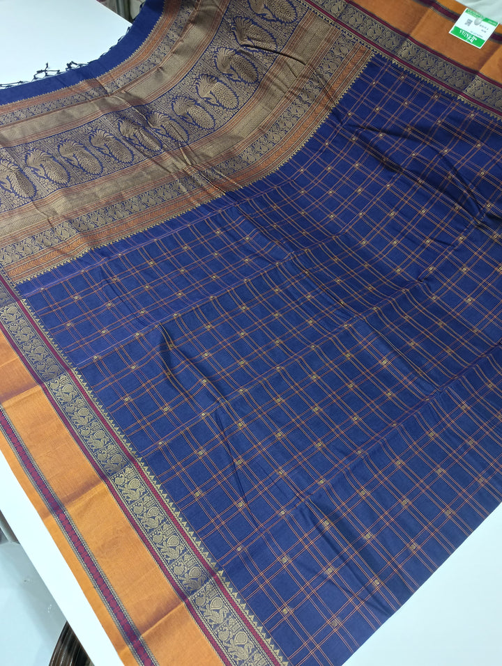 Kanchi cotton saree - D9729