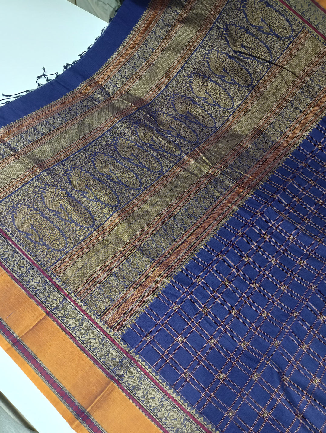 Kanchi cotton saree - D9729